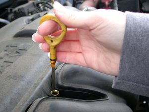 Engine oil dipstick 2
