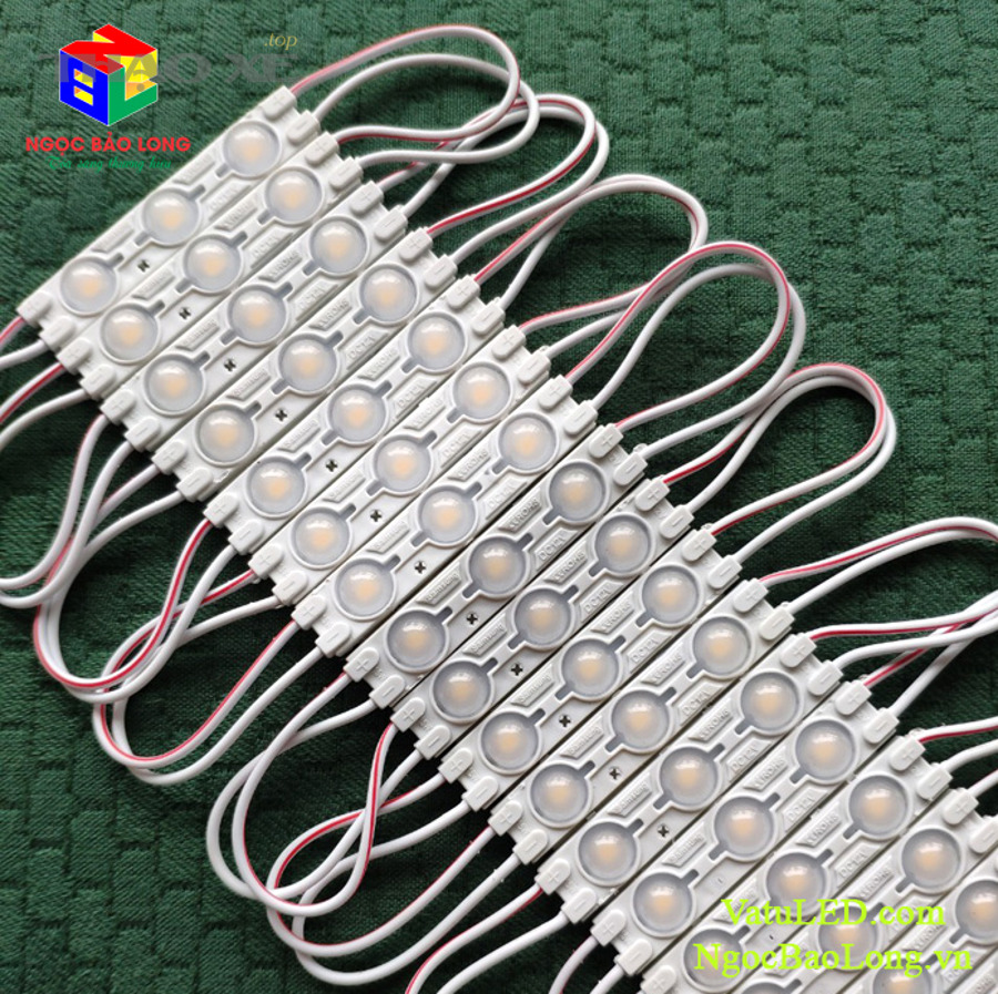 LED Module 3 bong choa loi 6011 mau vang