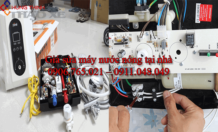 Chủ xe trao đổi báo giá sửa chữa với gara ô tô