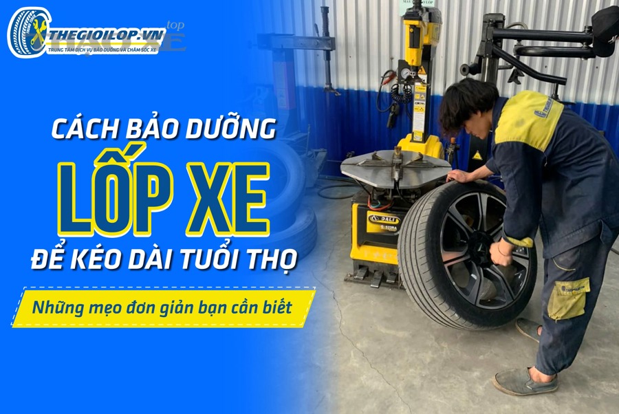 Đảo lốp ô tô và bảo dưỡng lốp định kỳ