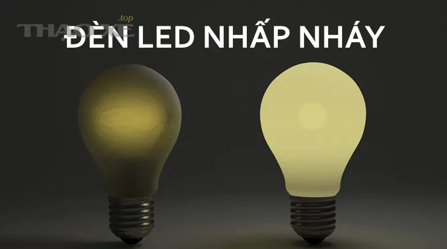 cach khac phuc den led nhap nhay