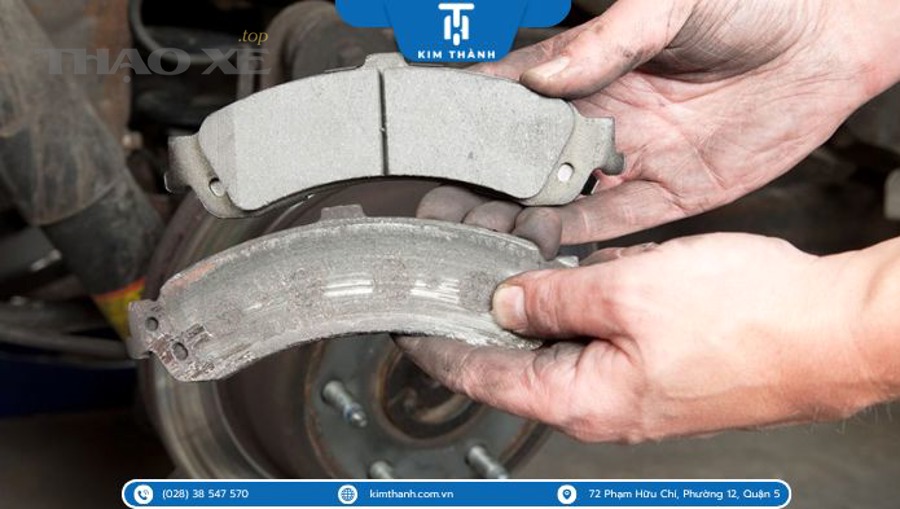 Tiếng kêu phanh sau thay má khác gì với các tiếng kêu phanh không liên quan đến má phanh?