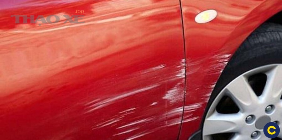 Bề mặt ô tô cần xử lý trầy xước và phục hồi sơn