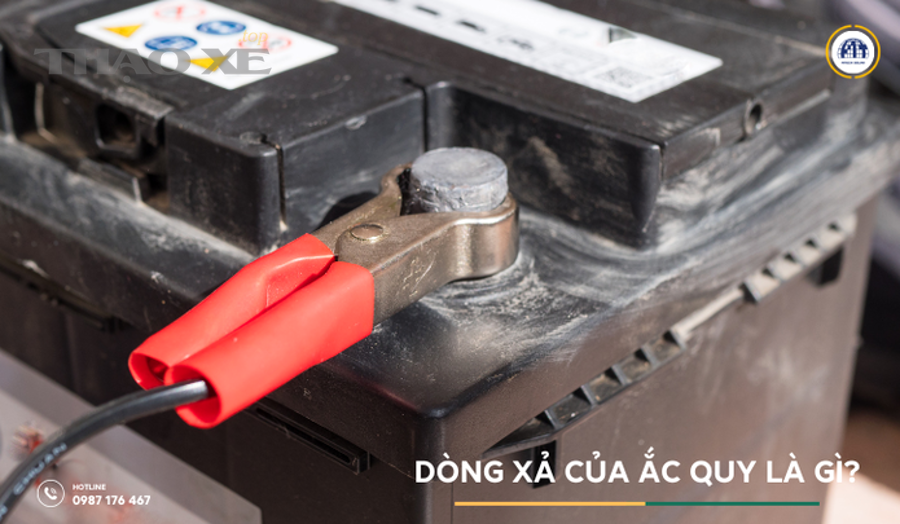 dong xa cua ac quy la gi