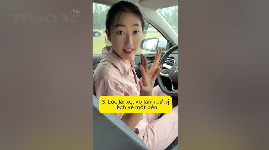 Minh họa camber dương và camber âm liên quan góc đặt bánh xe
