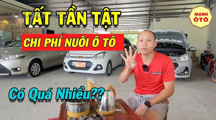 cách dự trù ngân sách nuôi xe cũ theo tháng và theo năm