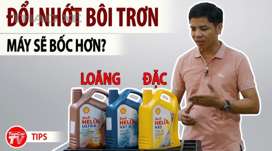 Động cơ ô tô cần dầu đúng độ nhớt để bôi trơn hiệu quả