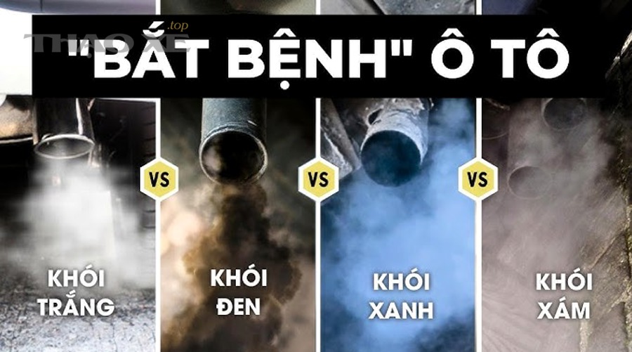 Kiểm tra bình nước làm mát khi xe có khói trắng