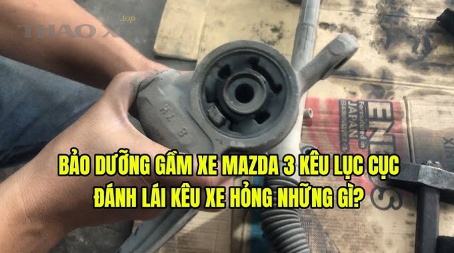 Dấu hiệu rò dầu trợ lực lái ở khu vực đường ống và đầu nối