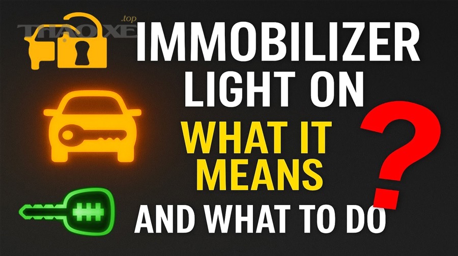 Lỗi immobilizer khác gì với lỗi smart key, lỗi chống trộm ngoài và lỗi ECU khởi động?