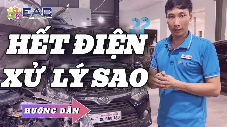 Có những cách nào để xử lý ắc quy ô tô hết điện nhanh và an toàn?