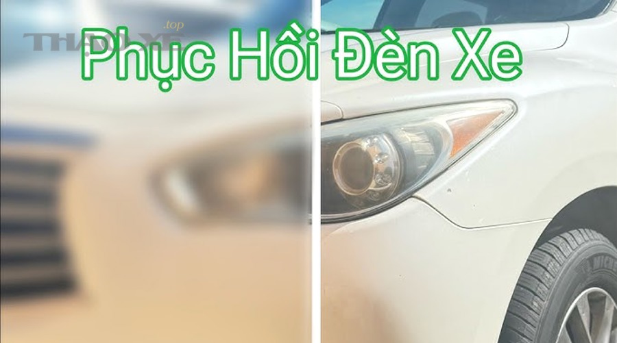 Đèn xe ô tô sáng yếu khi chạy ban đêm