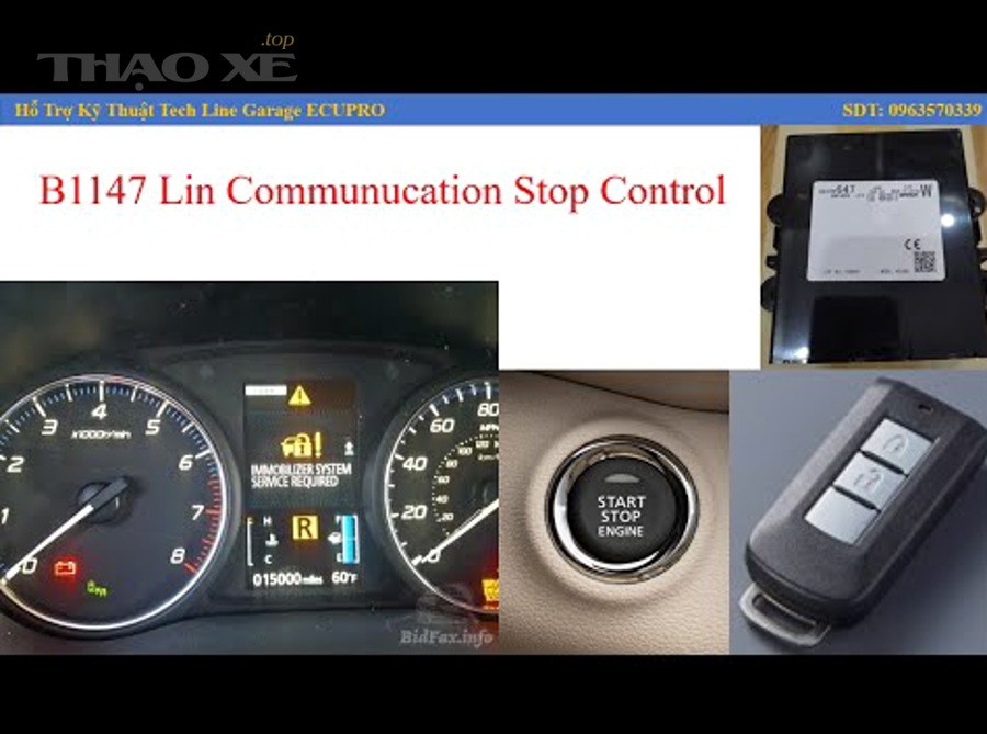 Lỗi Immobilizer/Start-Stop khác gì với các lỗi xe không đề được khác?