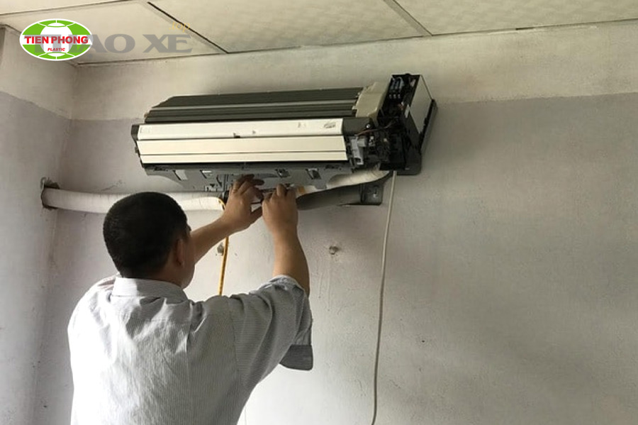 Kiểm tra điều hòa chảy nước và ống thoát nước điều hòa