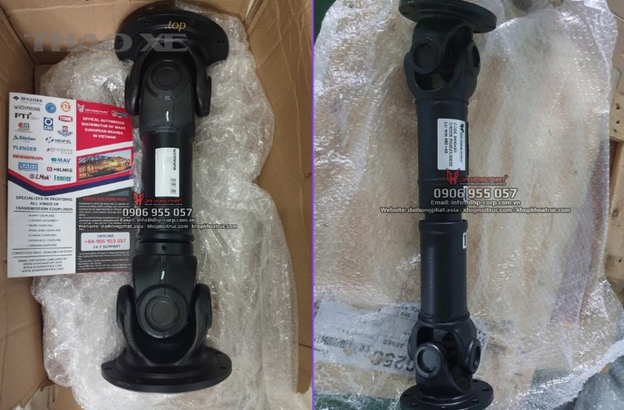 Khớp đồng tốc trục láp ô tô có thể gây tiếng kêu khi hư hỏng