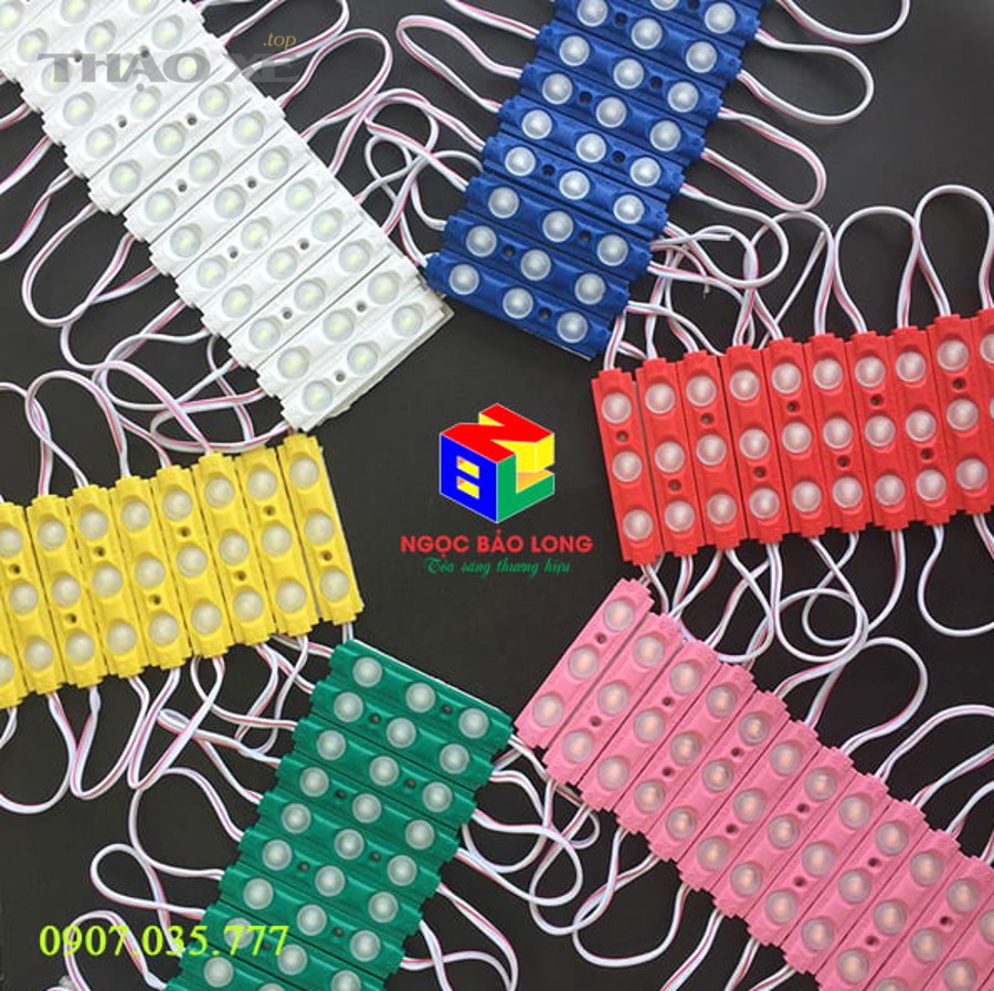 Cụm đèn hậu LED ô tô phát sáng phía sau xe
