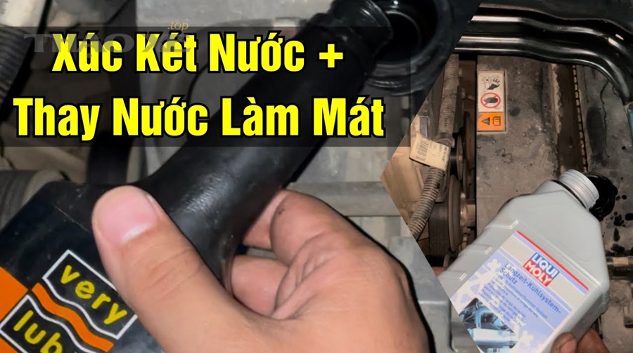 Thay nước làm mát tại nhà vs làm ở gara: khác nhau ở đâu và người mới nên chọn phương án nào?
