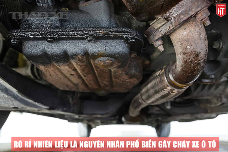 Quy trình kiểm tra rò rỉ nhiên liệu ô tô an toàn trong khoang động cơ