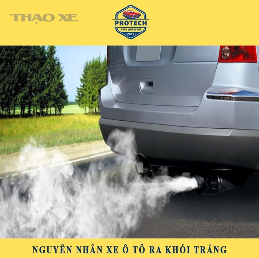 Cách xử lý xe khói trắng theo từng nguyên nhân là gì?