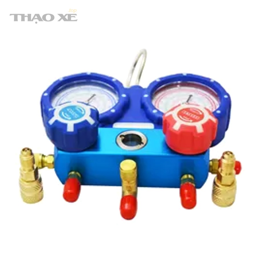pc24711913 1 4 sae brass 800psi r22 r410a r404a manifold gauge set