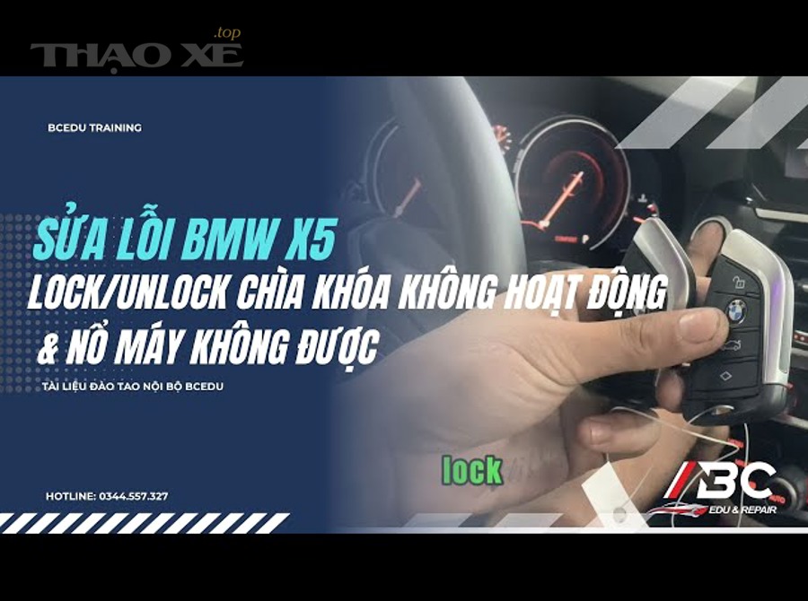 Vì sao xe vẫn mở được cửa nhưng không nổ máy dù chìa khóa vẫn hoạt động?