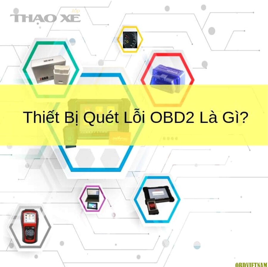 Thiết bị đọc và xóa lỗi OBD2 cắm cổng chẩn đoán