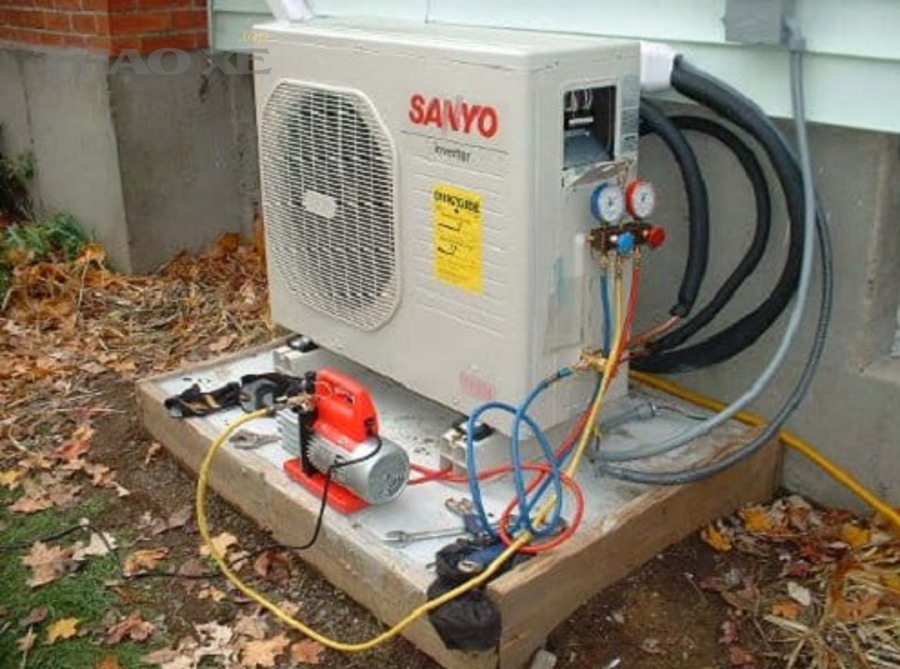 Những sai lầm nào thường gặp khi nạp gas và hút chân không máy lạnh tại nhà?