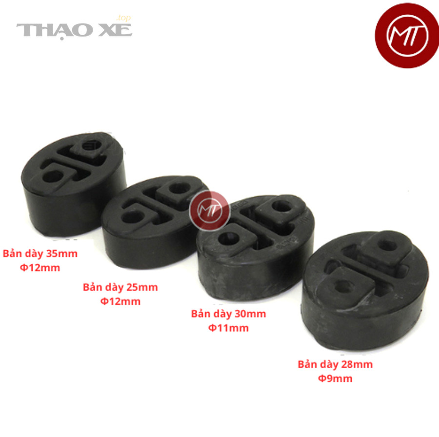 Cao su treo pô giúp giảm rung và giữ ống xả không chạm gầm