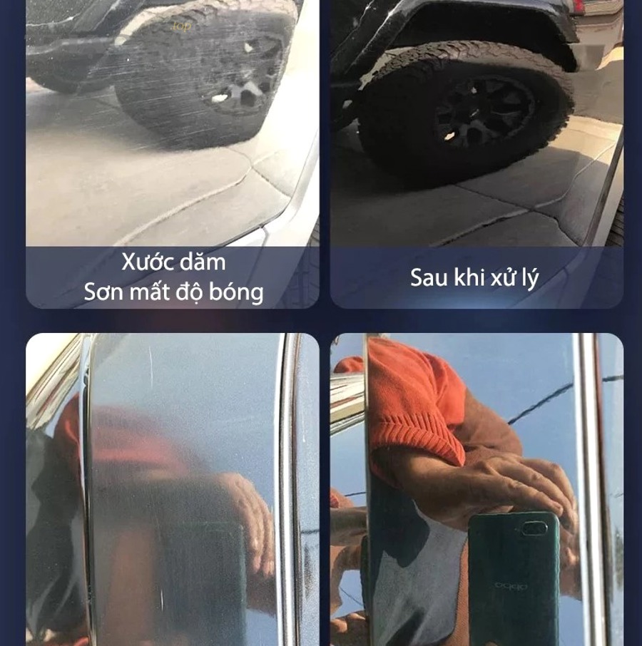 Cần lưu ý gì để xử lý xước dăm mà không làm mòn lớp bóng sơn?
